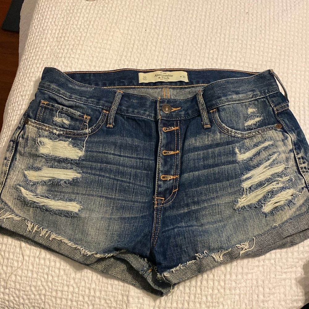 Abercrombie denim shorts